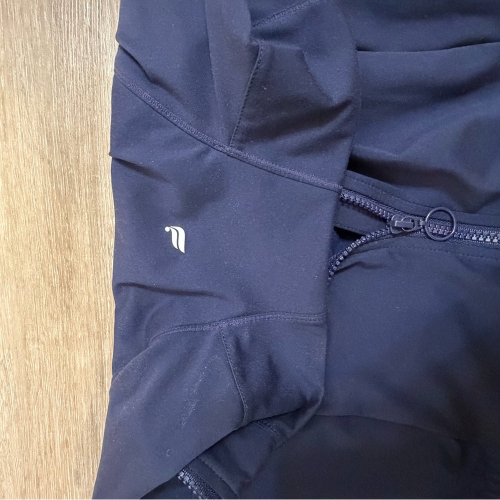 Fabletics Navy Zip-Front Jacket - image 4